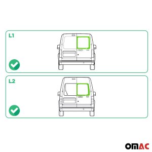 Ford Transit Connect Fixed Glass - Right - Omac - Barn Door Galaxy - '10-'13